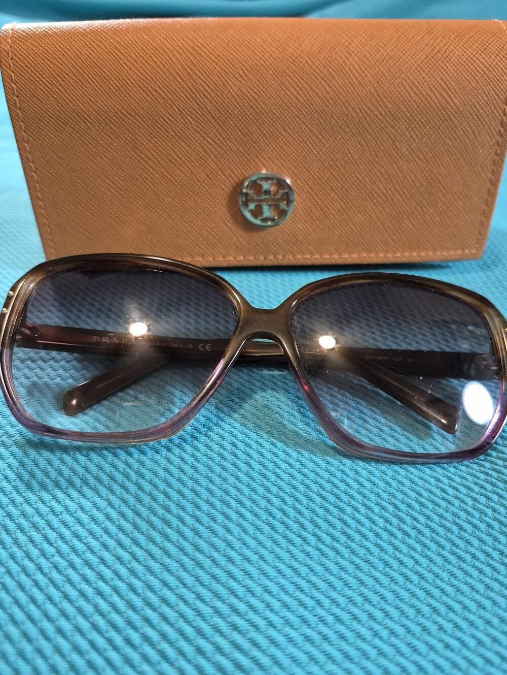 Prada Sunglasses Brown Frame - Picture 6 of 6